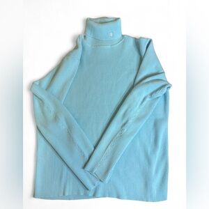 Ralph Lauren Sky Blue Turtleneck Sweater